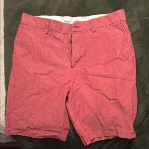 Old Navy Red Casual Cotton Shorts